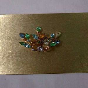 Spring Bling Multi-Colored Brooch